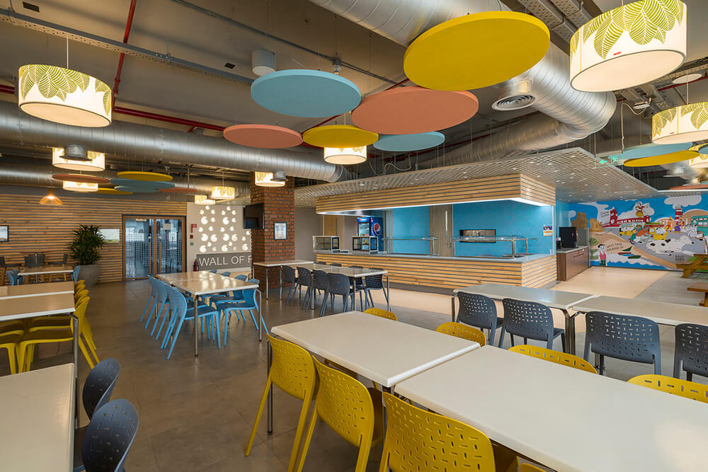 Innovative Office Cafeteria Interior Designs